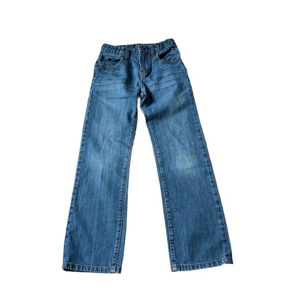 Gap Boys Size 10 Slim Straight Jeans - Adjustable Waist - Picture 1 of 4